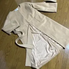 キャメルラップコート