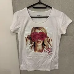M.deux ホワイト フォトプリント Tシャツのサムネイル