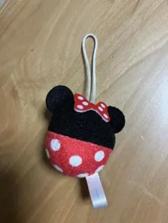 ディズニー　ミニーマウス　ぬいぐるみストラップ