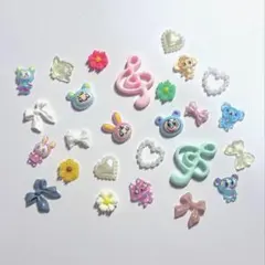 ナルミヤキャラクターズ メゾピアノ べリエちゃん ナカムラくんなど ネイルパーツ