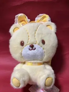 タイニーチャム　BIGぬいぐるみ　イエロー