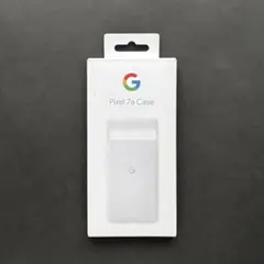 純正 Google pixel7a 水色 シリコンケース