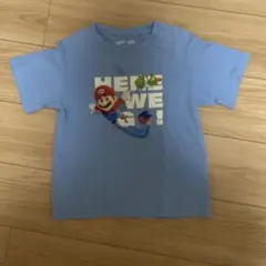 UNIQLO UT スーパーマリオ Tシャツ ライトブルー