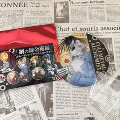 鋼の錬金術師　カフェ　アクリルコースター　アクコ　エド エンヴィー アル