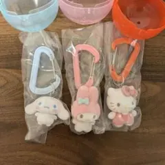 サンリオ カラフル カラビナ マスコットチャーム マイメロ キティ シナモン