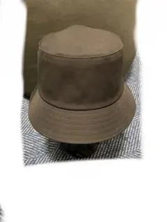 無印良品　バケットハット　ブラック