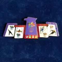 新品☆長野五輪　オリンピック　コカコーラ限定ピンバッジ　セット完品　レア　希少 長野オリンピック ピンバッジ コカコーラコラボ⑤ - メルカリ