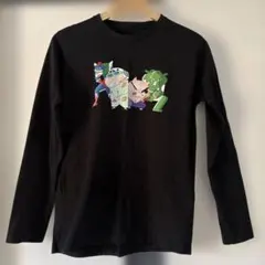 graniphグラニフ クレヨンしんちゃんコラボレーションロングＴシャツ S 黒