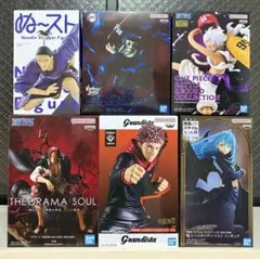 【人気アニメ フィギュア 6種6体セット】まとめ売り＊＊〆〆%%