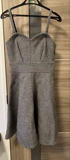 JILLSTUART 千鳥柄のキャミワンピ