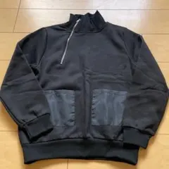 【新品】韓国ファッション　斜めジップ モード系　トップス