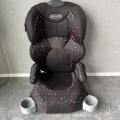 GRACO ジュニアシート ドット柄 肘掛け付きのサムネイル