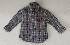 miki HOUSE チェック柄シャツ ~95cm