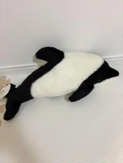 大きめ　イロワケイルカ　ぬいぐるみ