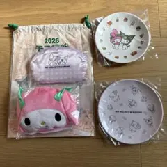 モスバーガー　2026年福袋　マイメロ　5点セット　サンリオ　エコバッグ　新品