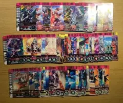 【ディケイド~ウィザード弾】仮面ライダーバトルガンバライドカード 60枚以上