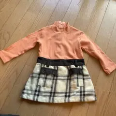 Bebe　長袖　ワンピース　90cm