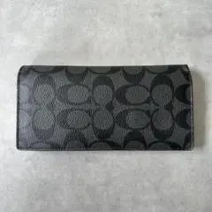 COACH Signature bifold long wallet