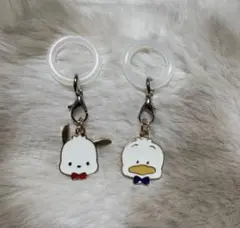 サンリオ　ポチャッコ　ペックル　めじるしアクセサリー　２個セット