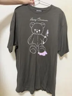 ハニーシナモン 包丁シナモンTシャツ ブラックのサムネイル