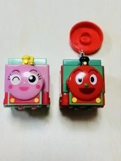 ぽっぽちゃん SLマン ブロックラボ アンパンマンブロック