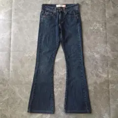 00s Levi‘s フレアデニム ブーツカット レディース y2k アメカジ