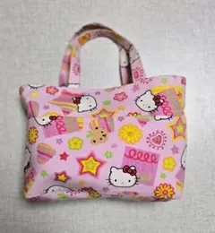 昭和平成レトロ✨ハローキティ トートバッグ　ハンドバッグHELLO KITTY