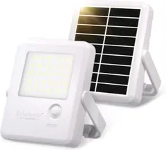 intelamp ソーラーランタン 防災 USB/AC充電不要 白色2個セット
