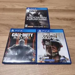 COD ブラックオプス3、モダンウォーフェア、コールドウォー3点セット