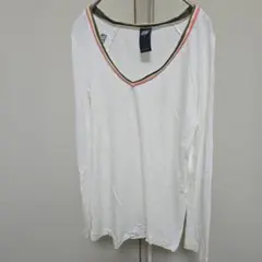 55DSL 長袖Tシャツ ホワイト Mサイズ　830のサムネイル