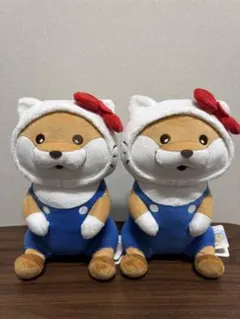 可愛い嘘のカワウソ×サンリオ ぬいぐるみ2点セット