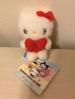 ゆるかわ　サンリオキャラクターズ　マスコット　お座りポーズ　ハローキティ