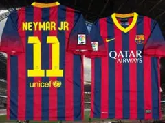 正規品 FCバルセロナ 2014/15 ホームユニフォーム ネイマール #11