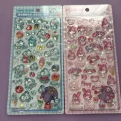 サンリオ シール 2点 ボンボンドロップ 第2弾 マイメロ ハンギョドン