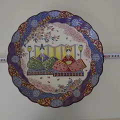雛人形 飾り皿 プレート 陶器 和食器