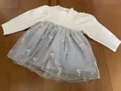 【ほぼ未使用品♡】アプレレクール　チュールワンピース　80 セレモニー　ドレス