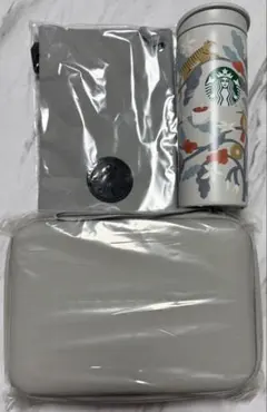 スターバックス福袋2026 限定タンブラー　サコッシュ　ケース
