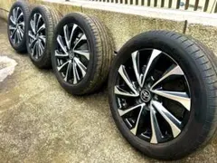 (美品)トヨタ純正 17インチ アルミホイール タイヤ 4本セットのサムネイル