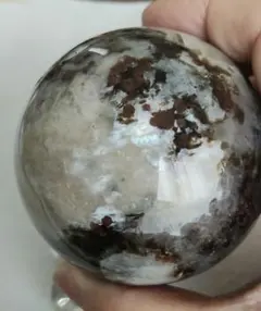 まるで惑星☆シトリン ライモナイトインクォーツ 七星陣スフィア台座
