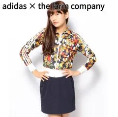 adidas × the farm company 鳥 総柄 トラックジャケット