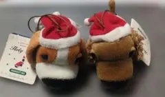 THE DOG クリスマス 犬マスコット 2点セット