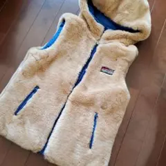 フード付きベスト