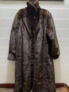 タグ付/定価460万】ロイヤル ブルーアイリスミンク ファーコート 着丈