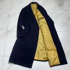 希少⭐︎ZERBINO オーダー ダブルブレストチェスターコート ヘリンボーン