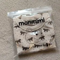 《新品未使用》monmimi タンクトップ horse&Snow　L 110相当のサムネイル