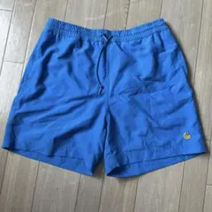Carhartt 青 ショートパンツ
