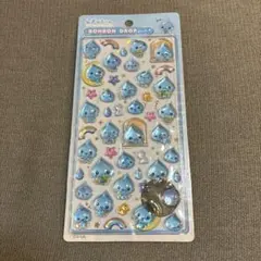 【国内正規品】新品未開封ボンボンドロップシール しずくちゃん ブルー