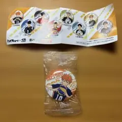 ハイキュー!!×くら寿司　缶バッジ　日向翔陽