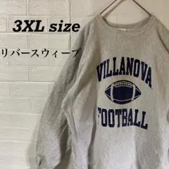 チャンピオン　90s刺繍タグリバースウィーブスウェット　3段ロゴ