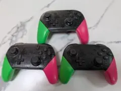 Nintendo Switch 互換用　ワイヤレスコントローラー 3個セット